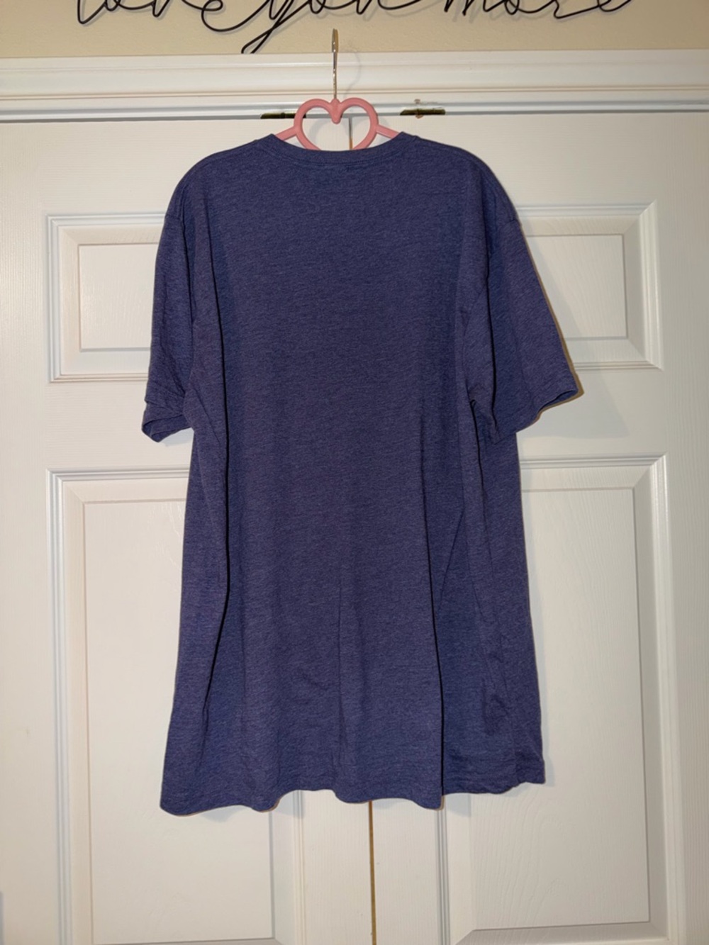 Next Level Apparel Navy Short-Sleeve Graphic Tee with Yellow Print - Picture 3 of 3